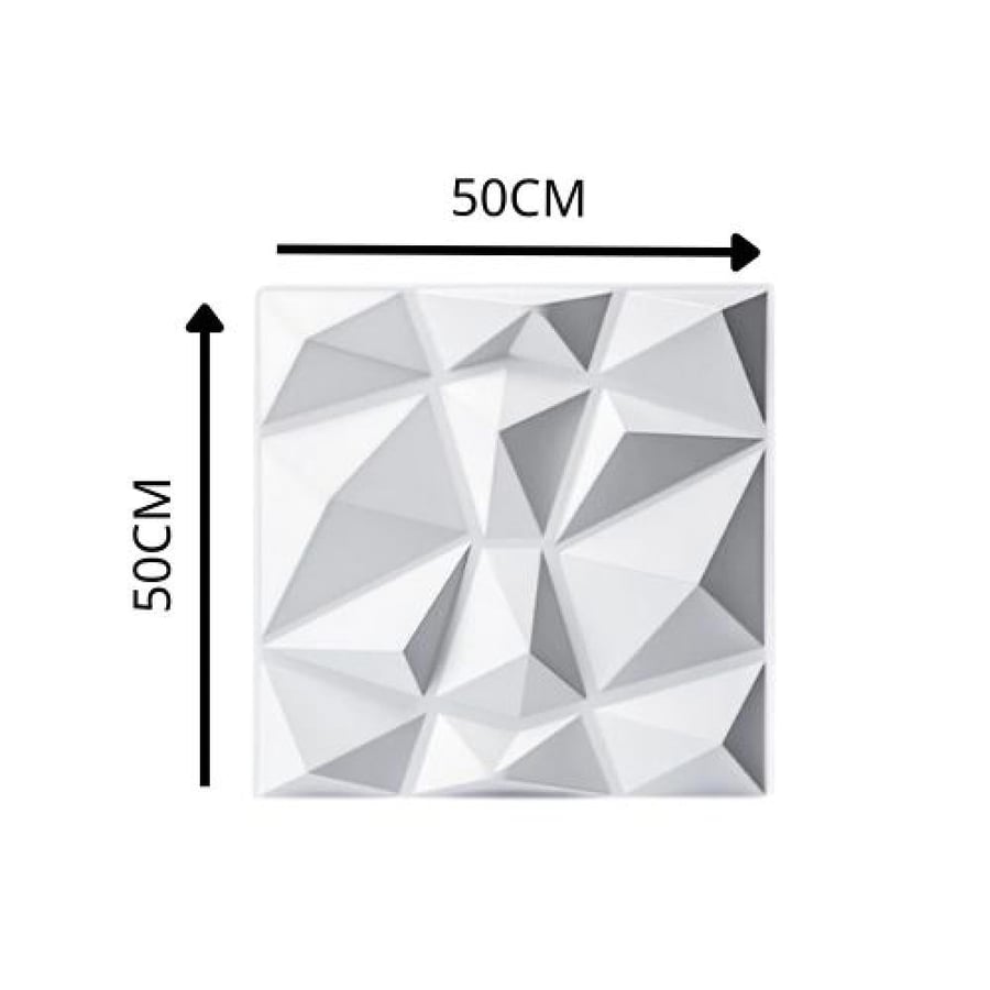 لوحات ديكور ثلاثية الأبعاد 50*50 سم  (3D Wall Panels)