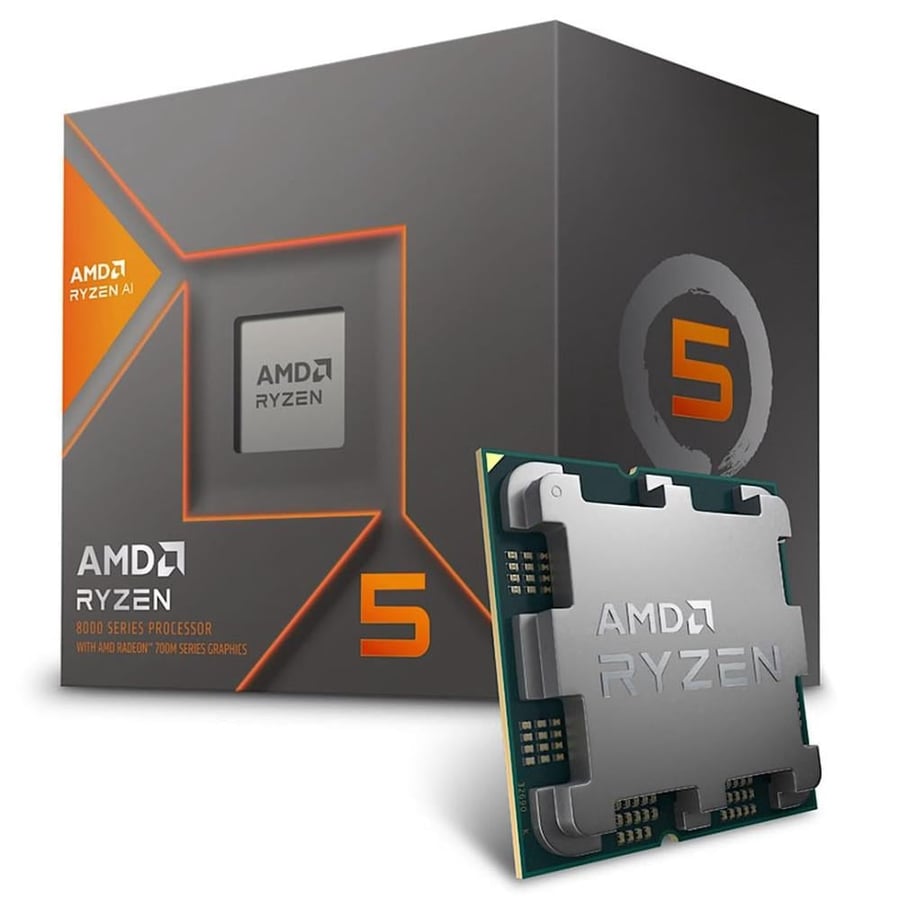 معالج إيه إم دي رايزن مع كرت شاشة مدمج AMD Ryzen 5 8600g with Radeon Graphics 6 Core 12 Thread Processor