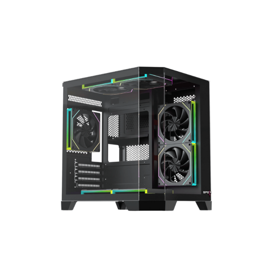 صندوق سبير دوست ايكو 60 (أسود) للبي سي "Dost 60 Eco Black"
