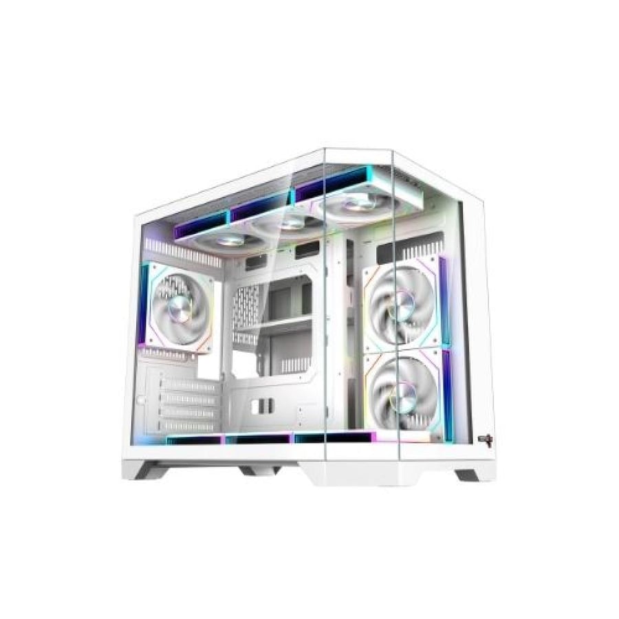 صندوق سبير دوست 60 ميني (S)  "أبيض" للبي سي  "Dost 60 Mini S"