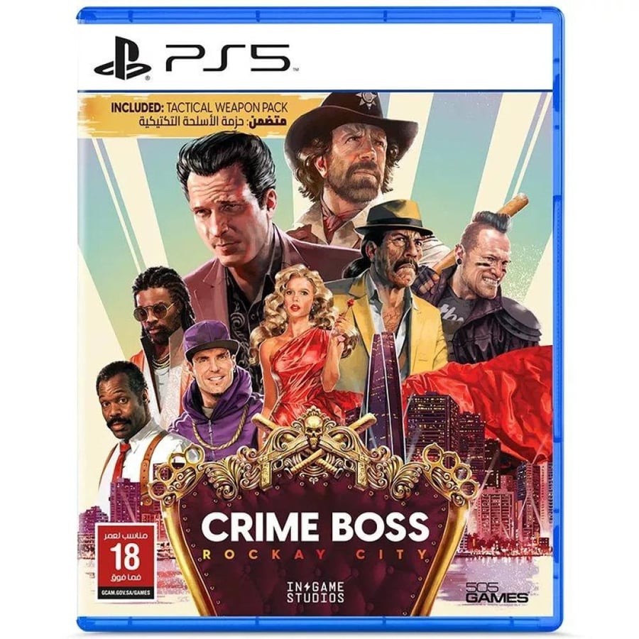 كرايم بوس بلايستيشن 5 ( Crime Boss Rockay City - playstation_5_ps5) مستعمل