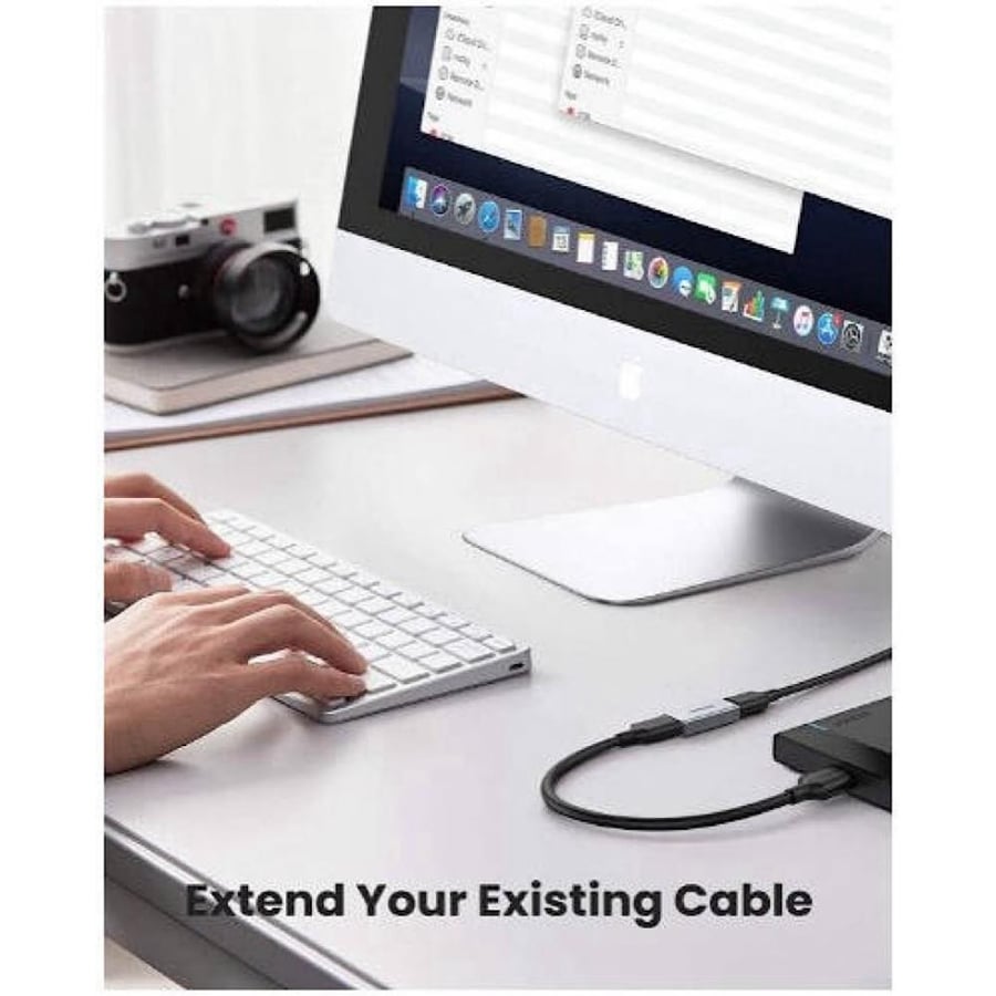 محول يوجرين USB-A أنثى إلى أنثى