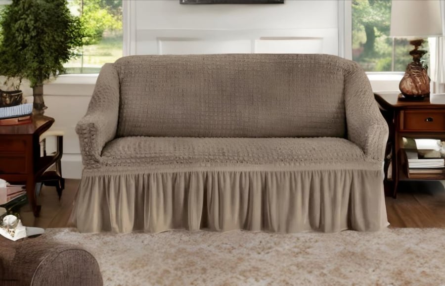 Cloth sofa, 1 piece, for 2 people, Turkish crepe fabric