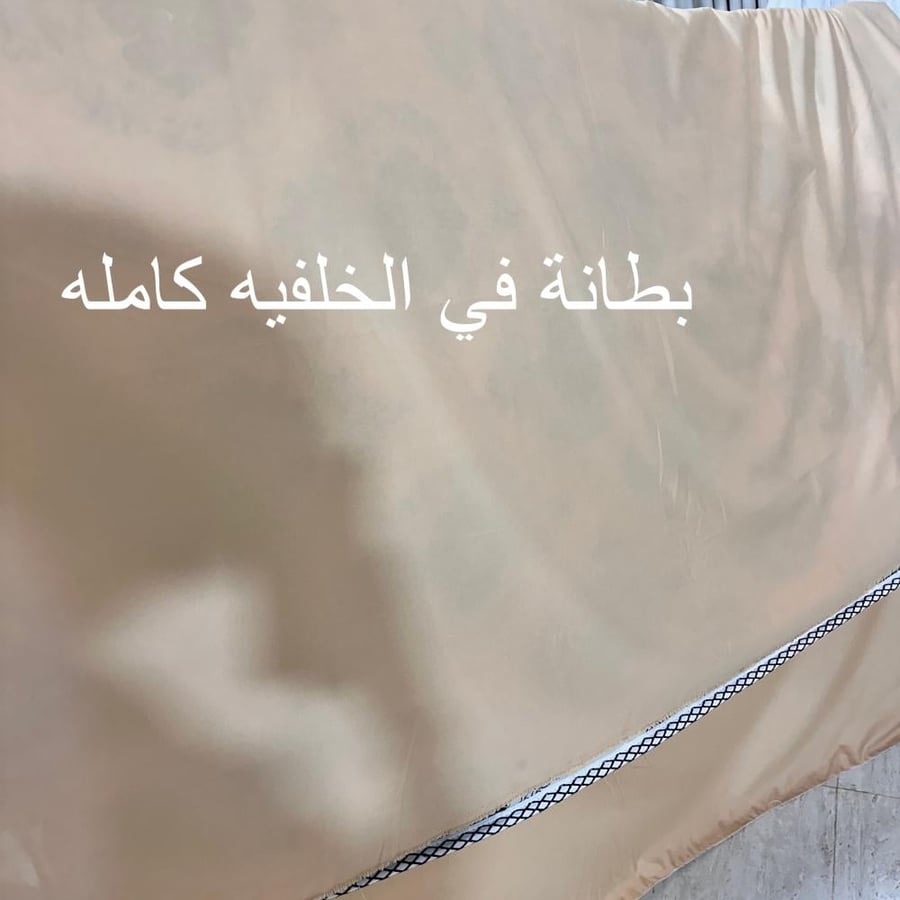 شراشف ساده قطن ثقيل + 2 لبس مخده