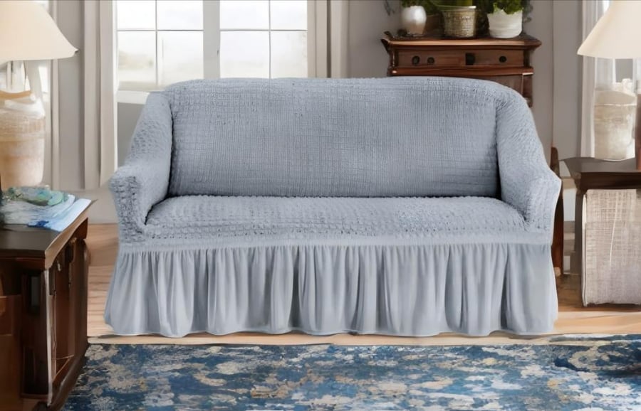 Cloth sofa, 1 piece, for 2 people, Turkish crepe fabric