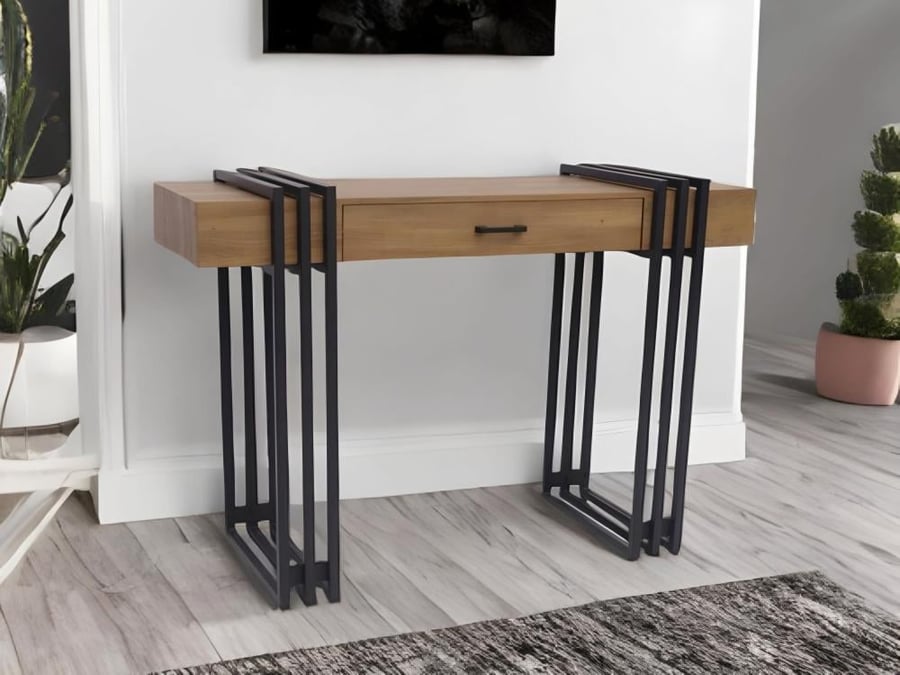 Reception entrance wood