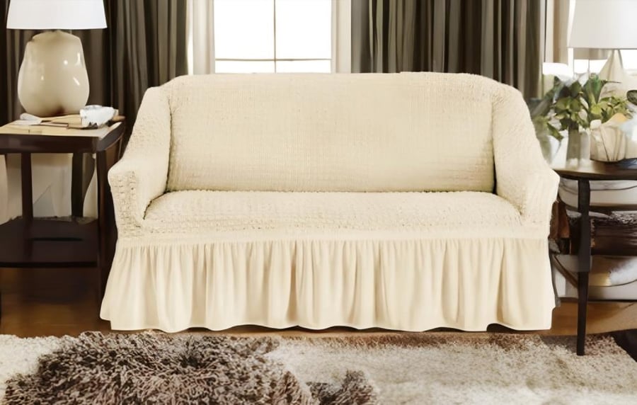 Cloth sofa, 1 piece, for 2 people, Turkish crepe fabric