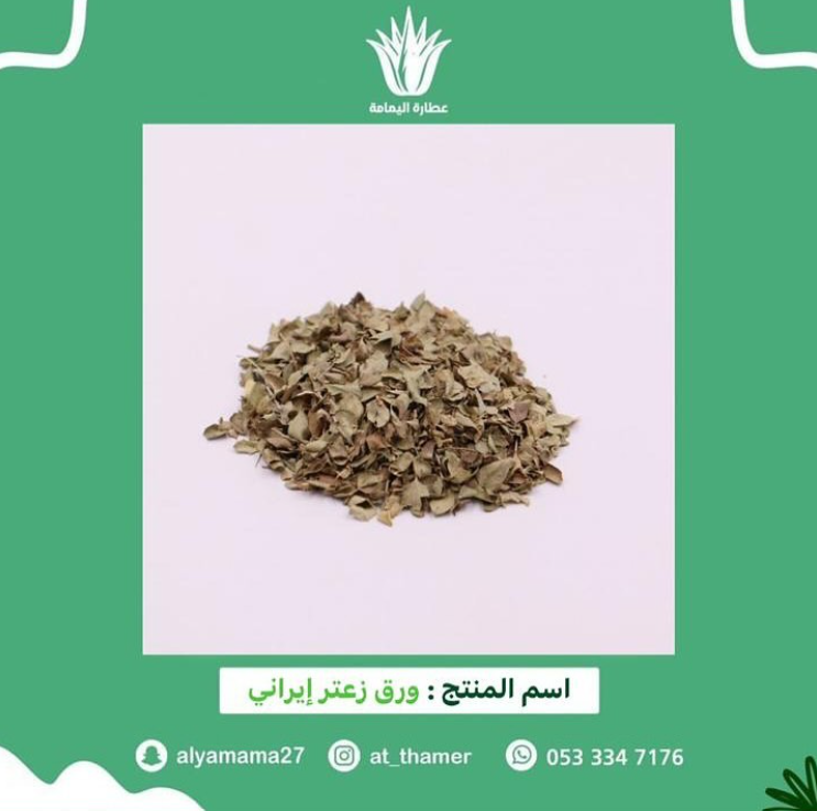 ورق زعتر إيراني