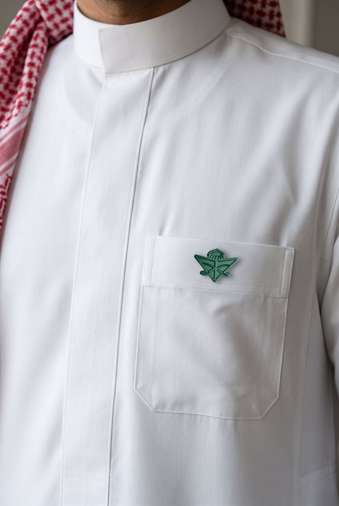 بروش شعار السعودية - أخضر