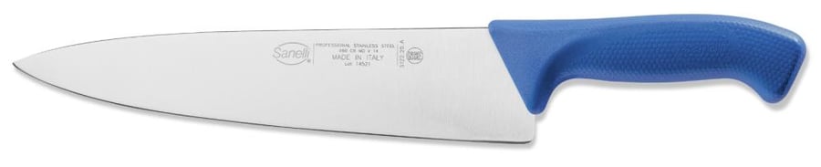 CHEF KNIFE 25CM SKIN BLUE ITALIAN
