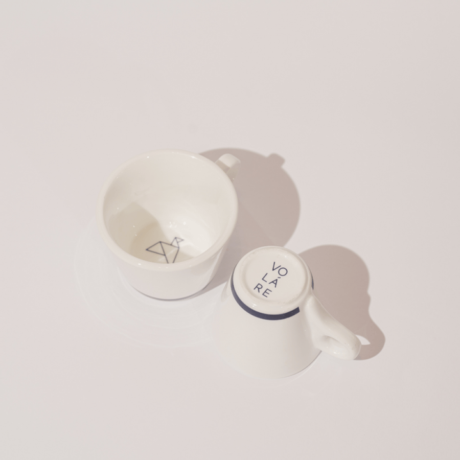 Volare cortado ceramic cup