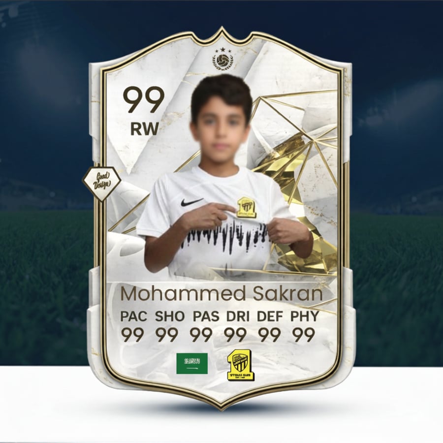 FIFA game card