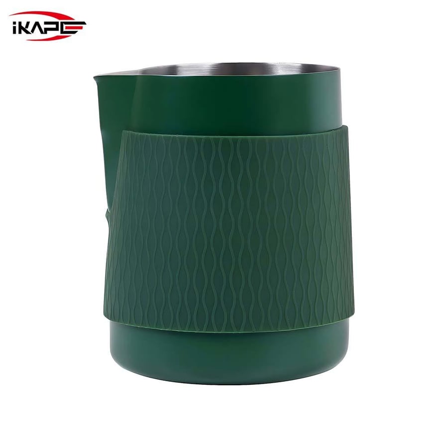 إبريق حليب V3 بدون مقبض – أخضر غامق – 500ml