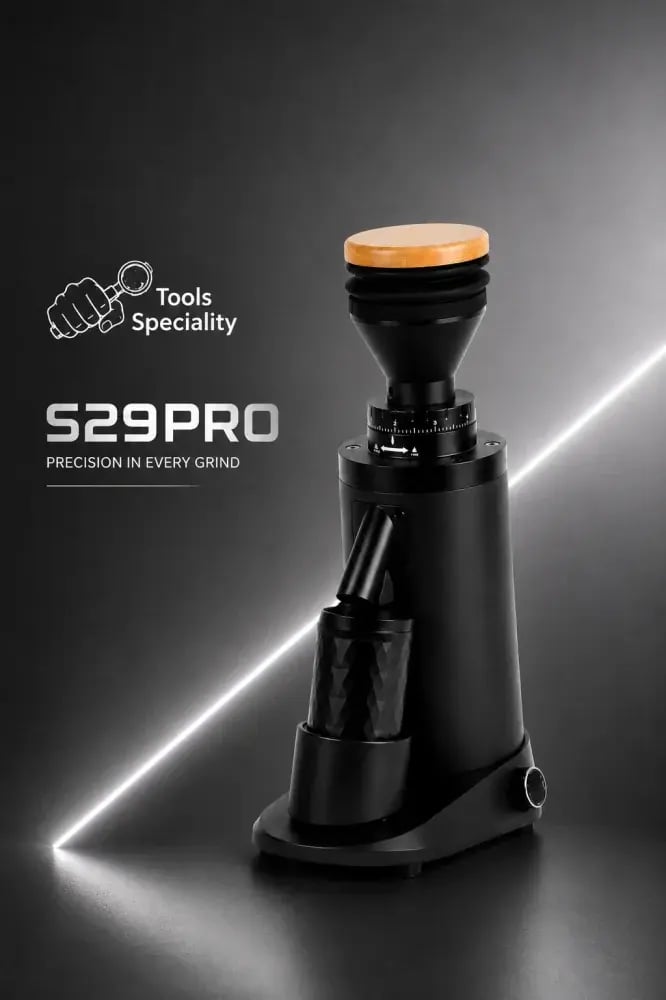 مطحنة قهوة S29 PRO سوداء - سبيشالتي تولز