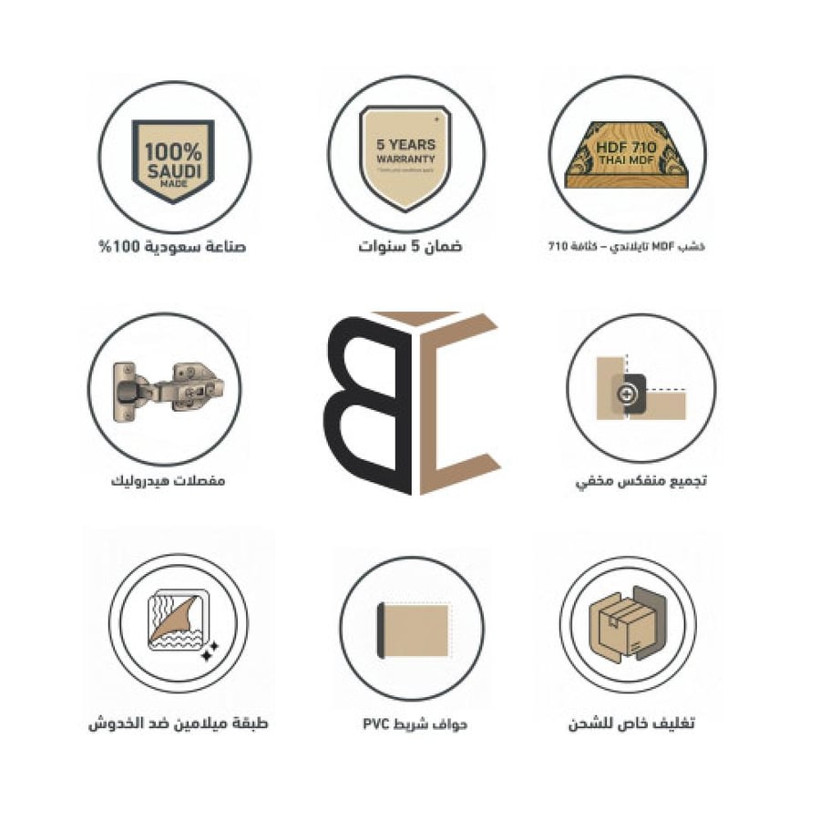 ركن كوفي Alfa رمادي غامق مع اسود
