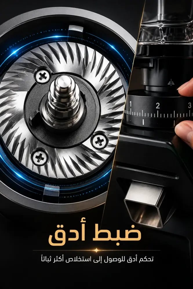 مطحنة قهوة S75 PRO ابيض - سبيشالتي تولز