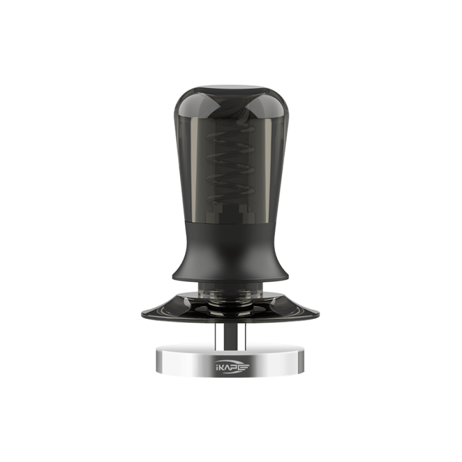 مكبس قهوة معاير V3 – قاعدة ستانلس ستيل – أسود شبه شفاف – 58.5mm