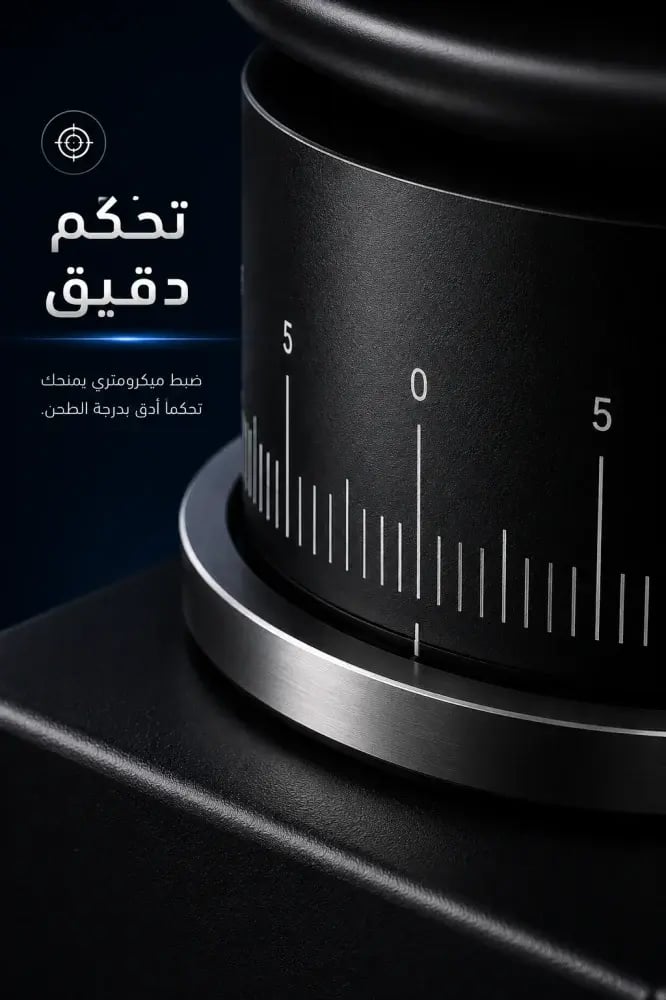 مطحنة قهوة كهربائية DR0014 - سبيشالتي تولز اسود