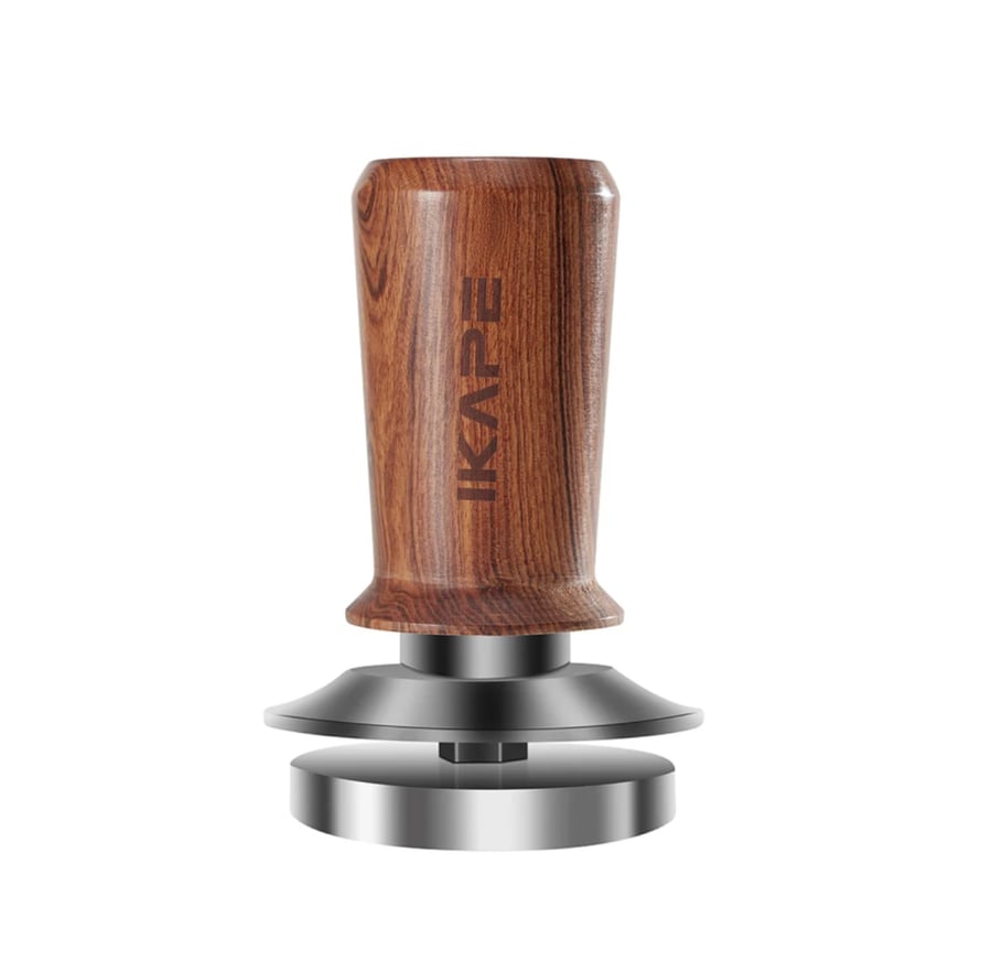 مكبس قهوة معاير V3 – قاعدة ستانلس ستيل – مقبض خشبي – 58.5mm