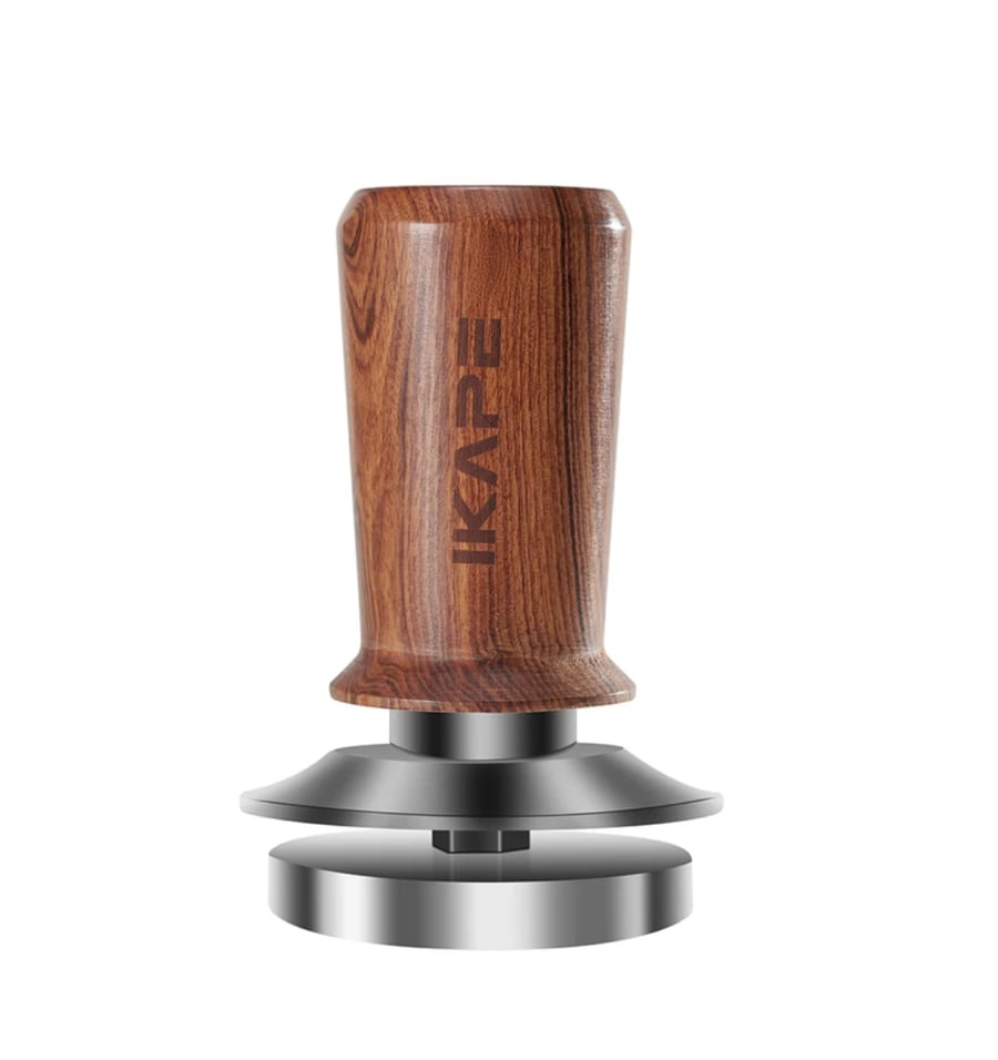 مكبس قهوة معاير V3 – قاعدة ستانلس ستيل – مقبض خشبي – 53.3mm