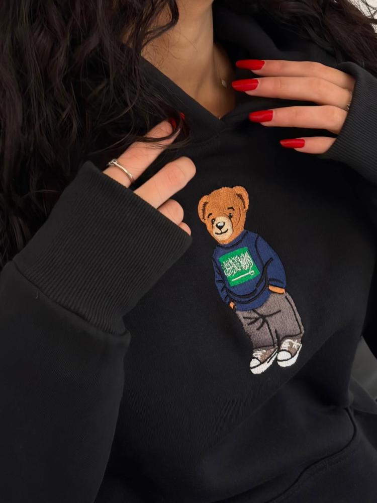 هودي - Embroidered Teddy Bear