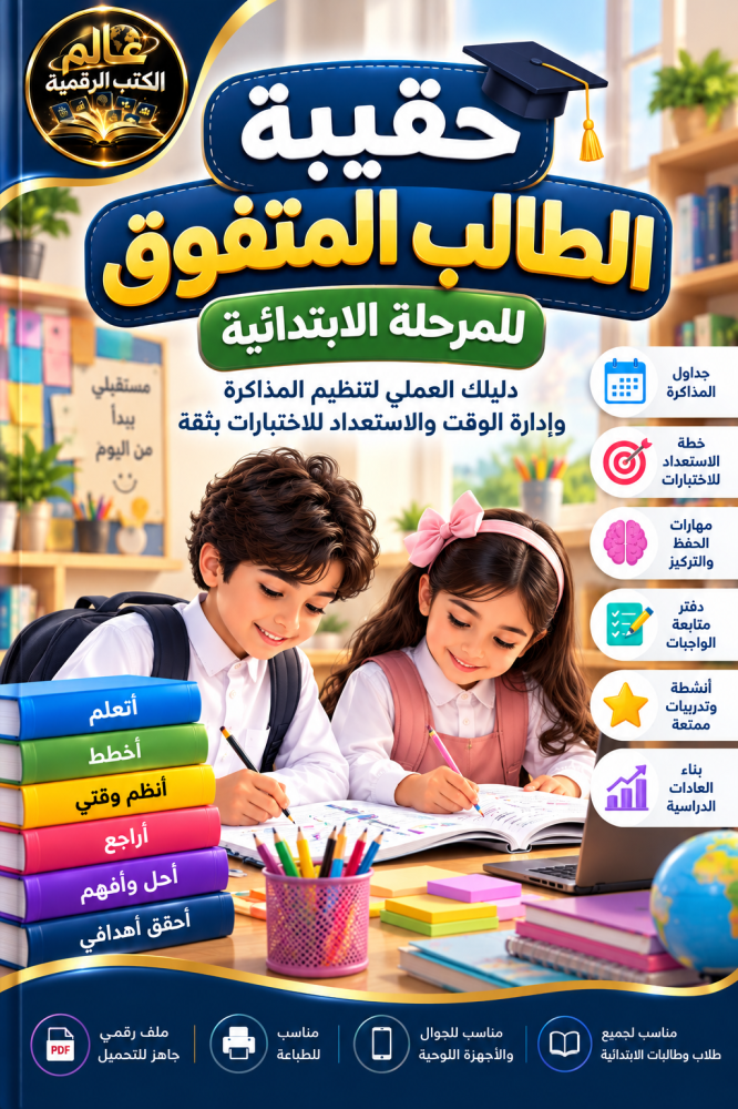حقيبة الطالب المتفوق للمرحلة الابتدائية