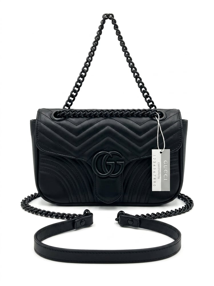 شنطة GUCCI اسود بالكامل