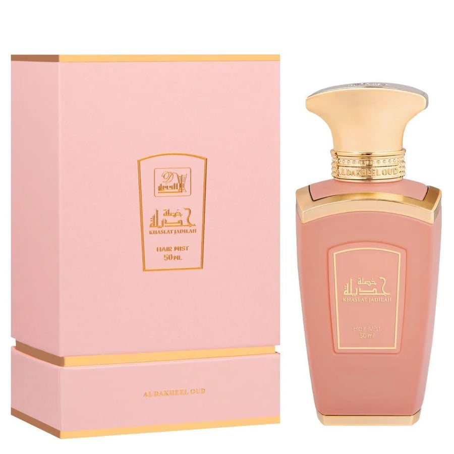 خصلة جديلة وردي عطر للشعر 50مل