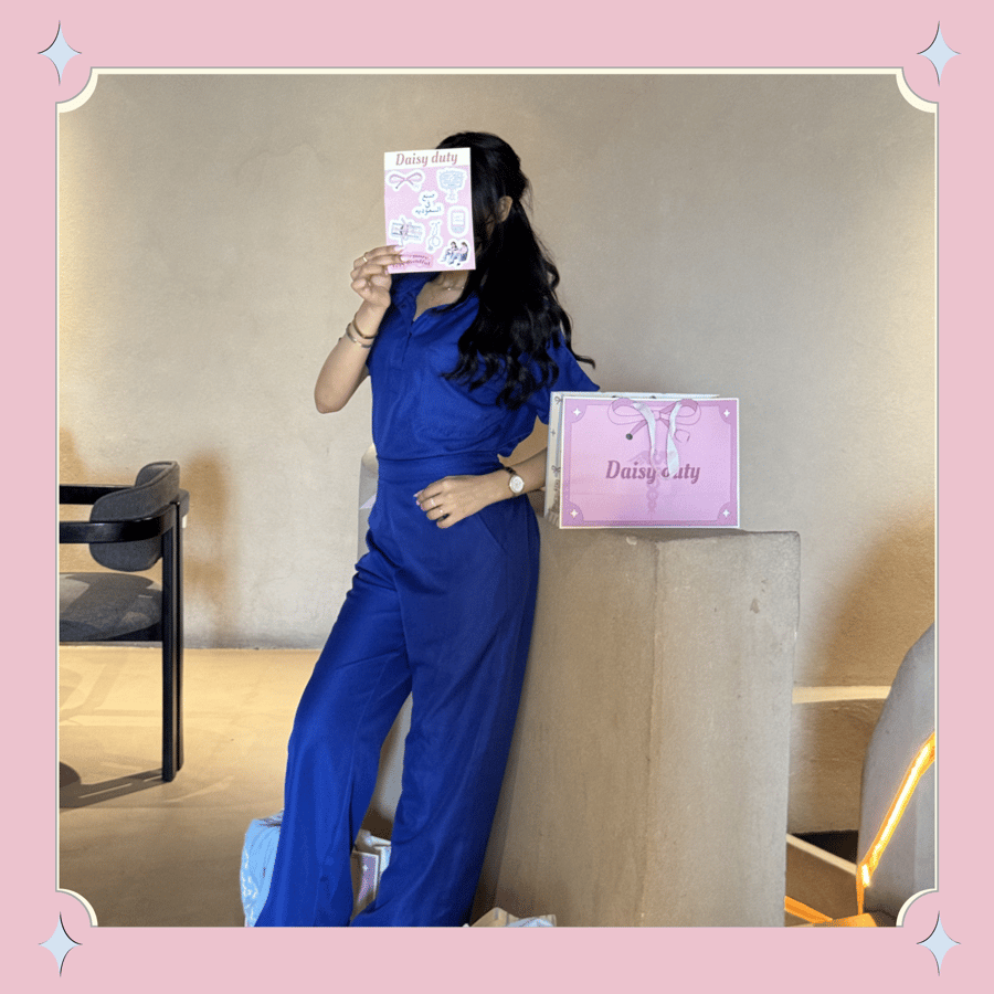 “Sprout Scrub set “ROYAL BLUE