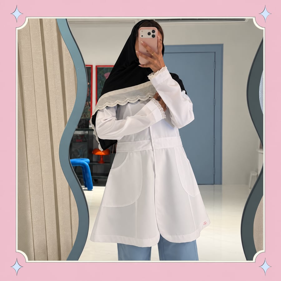 Lab coat مرجان