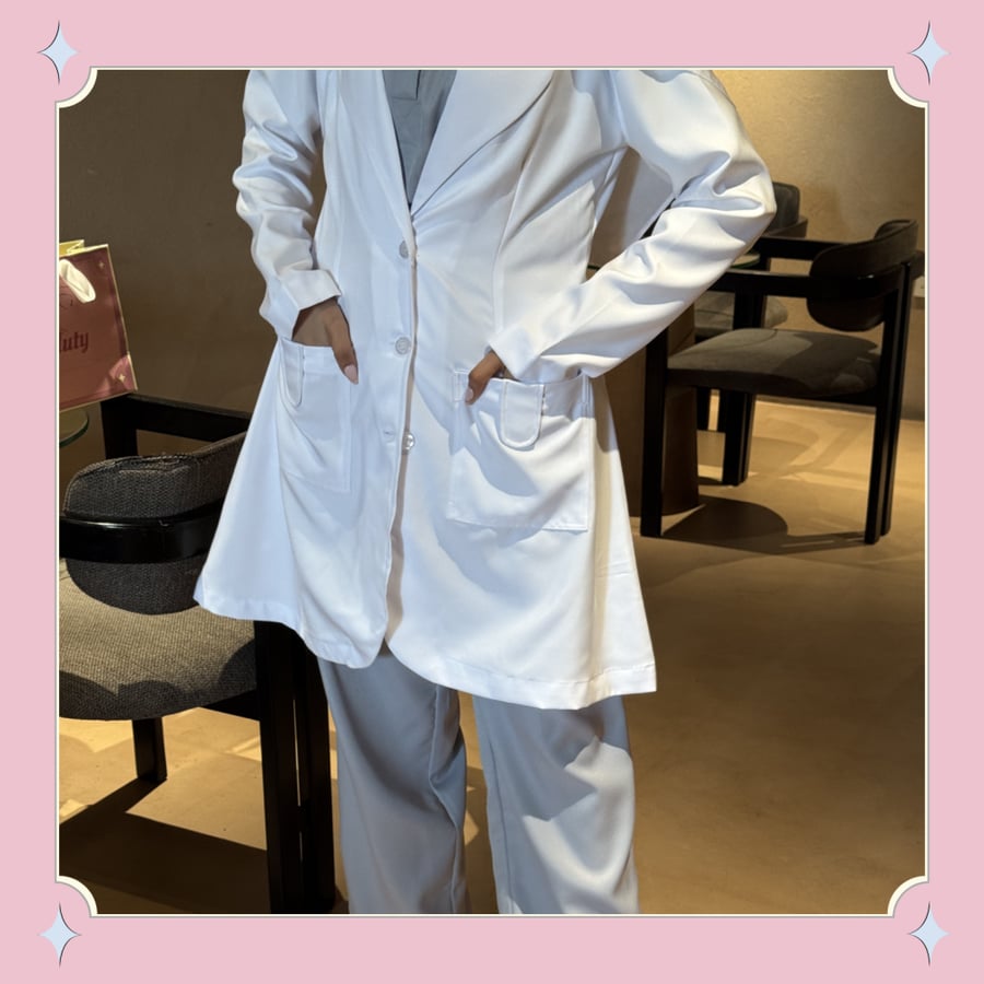 Fleur Lab Coat