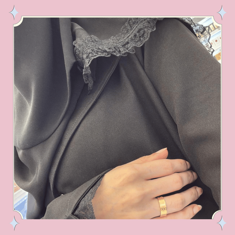 طرحه دانتيل اسود