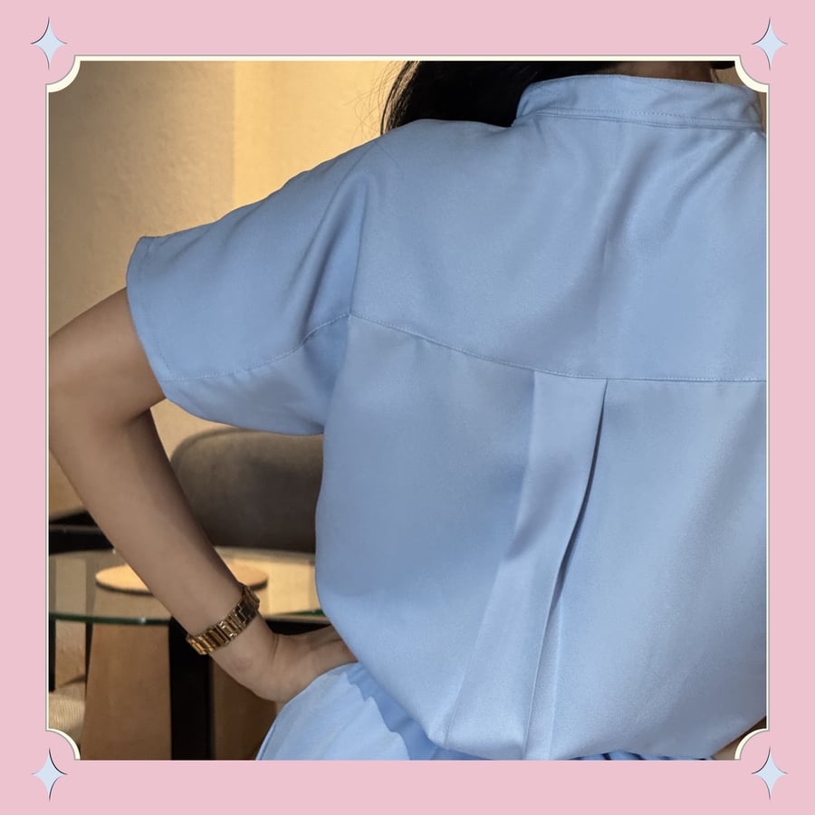 “Sprout Scrub set “BABY BLUE