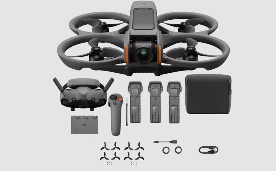 Dji AVATA2 compo درون