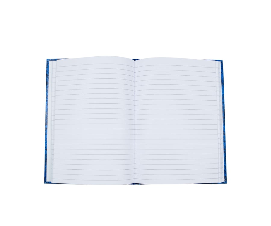 دفتر تسجيل A4 مسطّر 100 صفحة 210x297 ملم - عدد 1