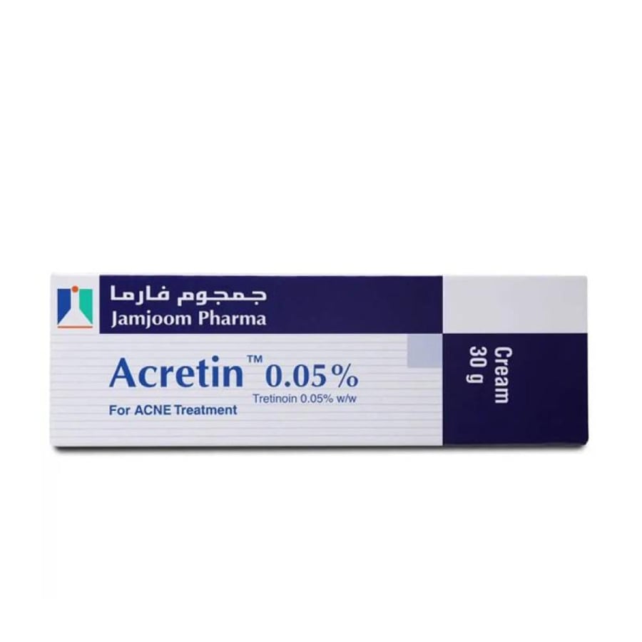 اكراتين0.05 لعلاج حب الشباب 30ج