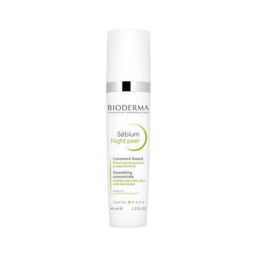 بيوديرما Sebium Night Peel كريم تنعيم 40مل