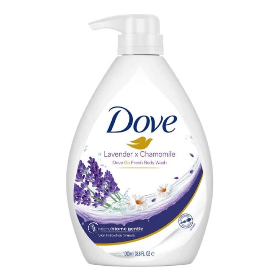 Dove body wash lavender 1L