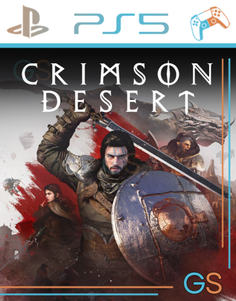 غلاف Crimson Desert على PlayStation 5
