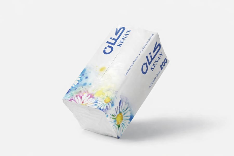 10 packs of Kenan tissues 200 sheets