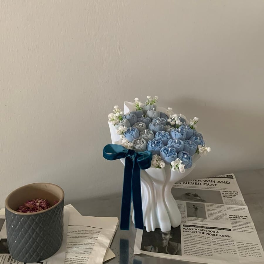 Bouquet candles