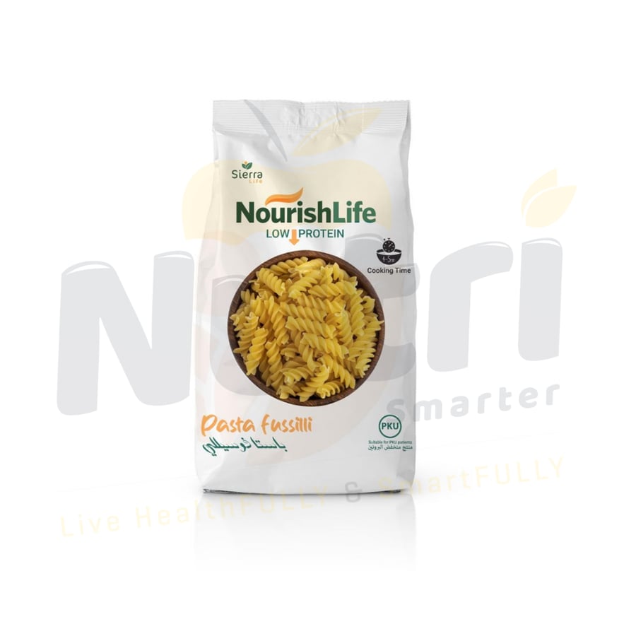 LOW PROTEIN PASTA FUSSILI - Net Weight 250 Gram