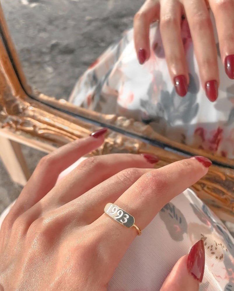 The distinguished history ring