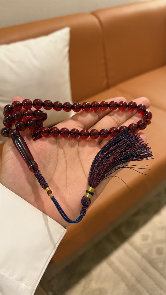 بكلايت احمر شفاف بكركوشة