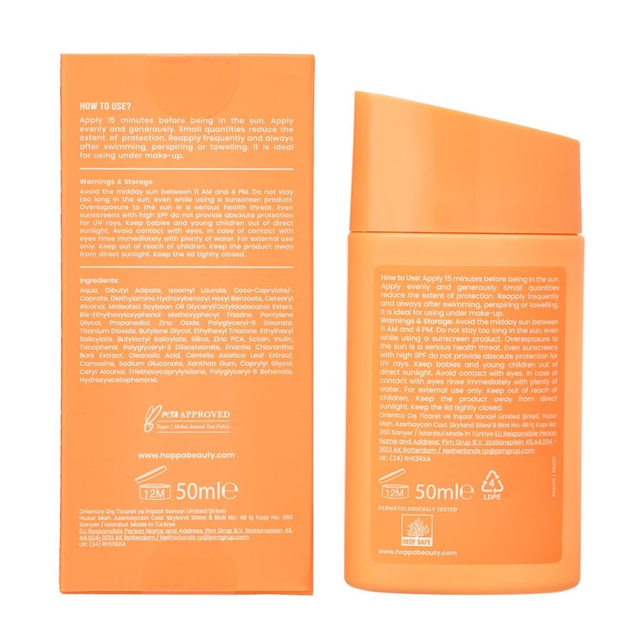 ذا هوبا - واقي شمس بيتر قلو لجميع أنواع البشرة +SPF50