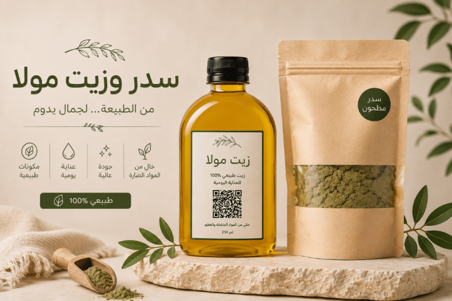 بكج زيت مولا وسدر