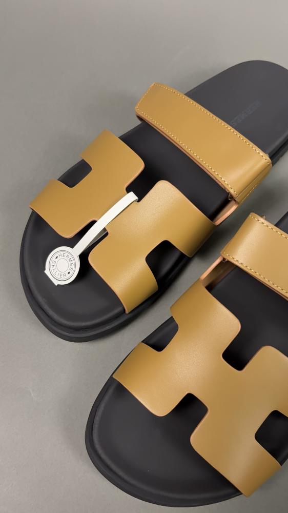 Hermes Chypre Slippers - 44