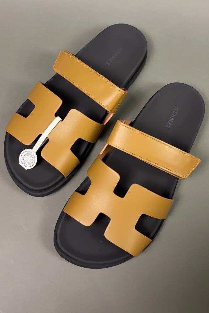 Hermes Chypre Slippers - 44