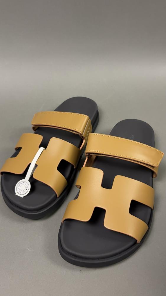 Hermes Chypre Slippers - 44