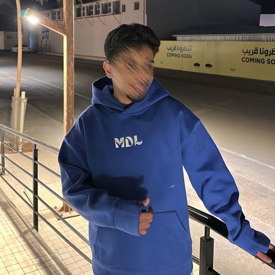 Blue Hoodie M size
